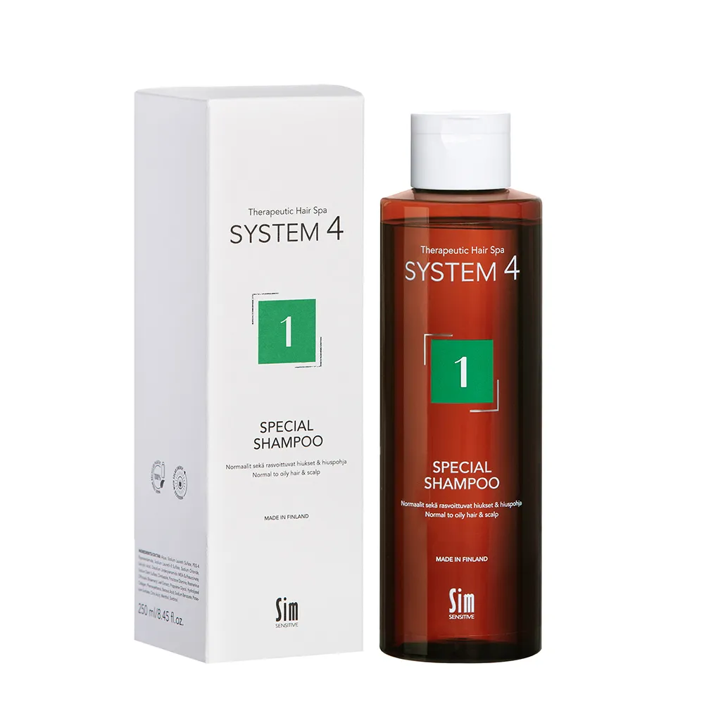 Sim System 4 Special Shampoo 1 Terapeutiline šampoon rasusele ja ketendavale peanahale
